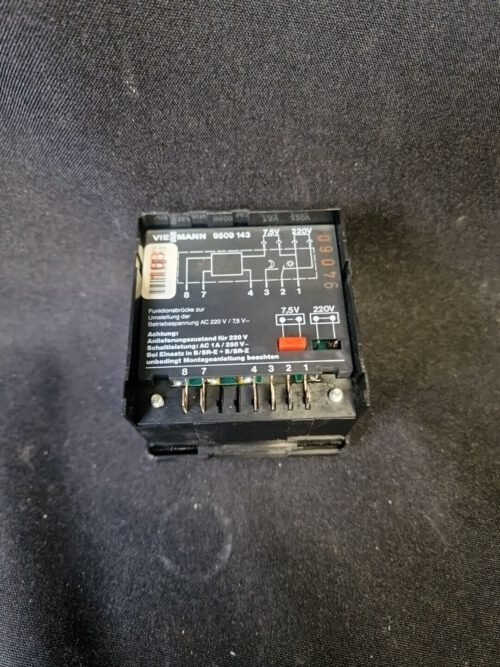 Viessmann  Schaltuhr 9509143 7,5v und 220V Trimatik Analog – Bild 2