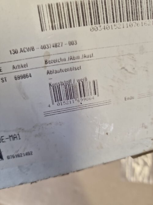 699864 Viega Ab-/Überlauf ohne Bowdenzugmechanik, Überlauf waagerecht, Überlaufs – Bild 2