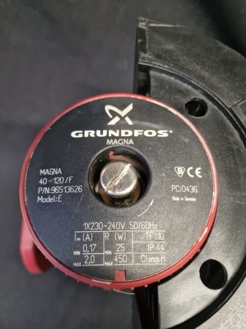 Grundfos Magna 40-120 F Umwälzpumpe 240mm 96513626 Nassläuferpumpe Pumpe Heizung – Bild 2