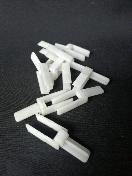 (P3) 5x Buderus Kabelklemme HS/R 2101 2105 2107 Plastikklammer Klammer weiß – Bild 2