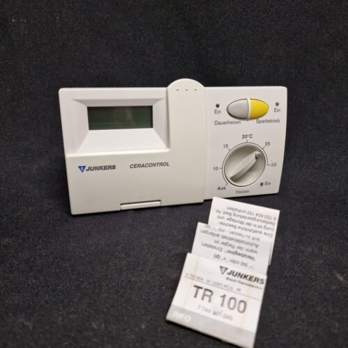 (P8) Junkers Raumregler Ceracontrol TR 100  24 Monate Garantie Cashback 15€