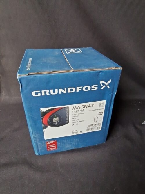 Grundfos Magna3 32-60 Umwälzpumpe 180 mm 97924634 Heizungspumpe Warmwasser Pumpe