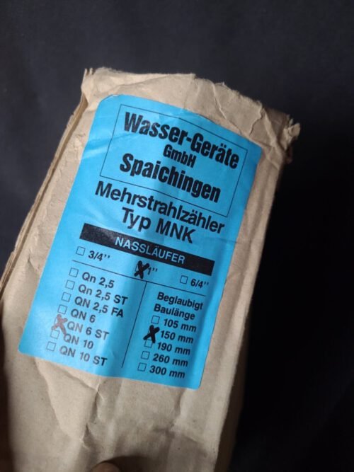(P11) Strang Wasserzähler Wasseruhr  1 1/4" Kaltwasser MNK 150mm – Bild 3