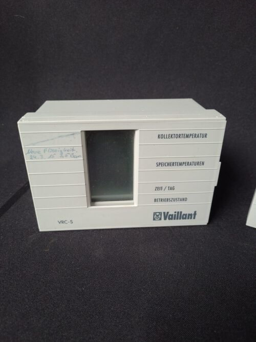 (N8) Vaillant Steuerung,Regelung,Elektronik VRC-S comfort Solar-Regler – Bild 2