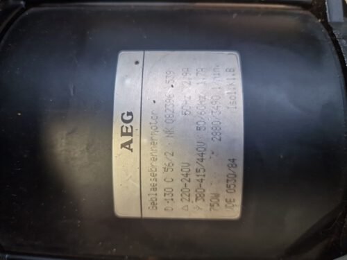AEG Gebläsebrennermotor / Motor 082396 – Bild 3