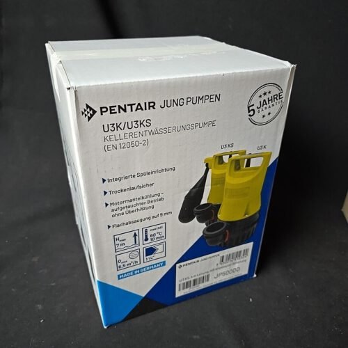 Jung Pumpen U3KS JP50000 Tauchpumpe  Schmutzwasserpumpe Kellerentwässerungspumpe