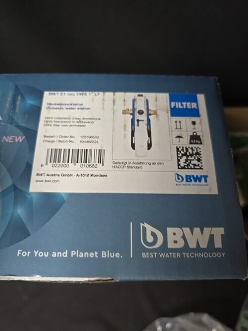 BWT Einhebel-Filter E1 HWS mit Druckminderer, 1" LF, 125596630 – Bild 2