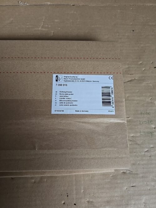 Buderus Sieger Brennerdichtung Dichtung Brenner 7098916 GB112 + GB142 /  11-30kW