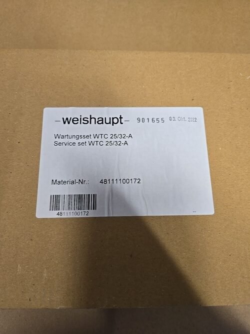 Weishaupt Wartungsset WTC 25/32-A 48111100172 – Bild 2