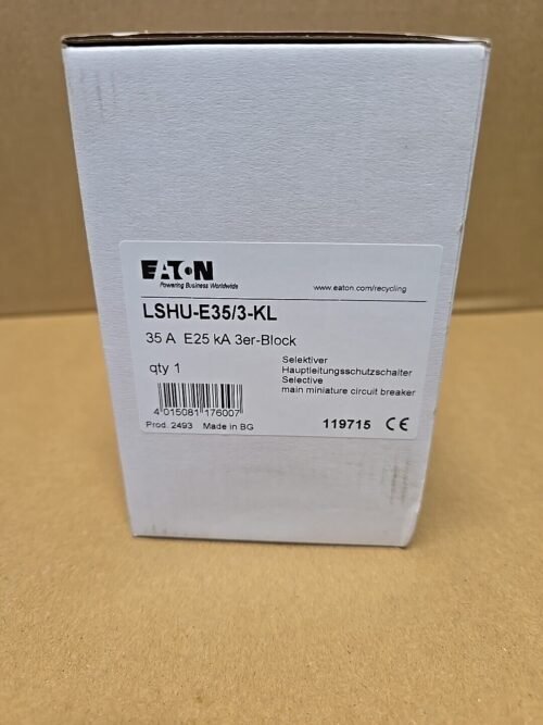 Eaton 119715 LSHU-E35/3-KL Hauptleitungsschutzschalter 35 A 230 V, 400 V – Bild 2
