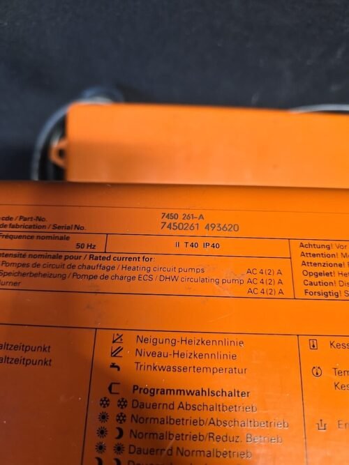 Viessmann Trimatik MC 7450261-A Regelung Regler Garantie ohne Schaltuhr – Bild 3