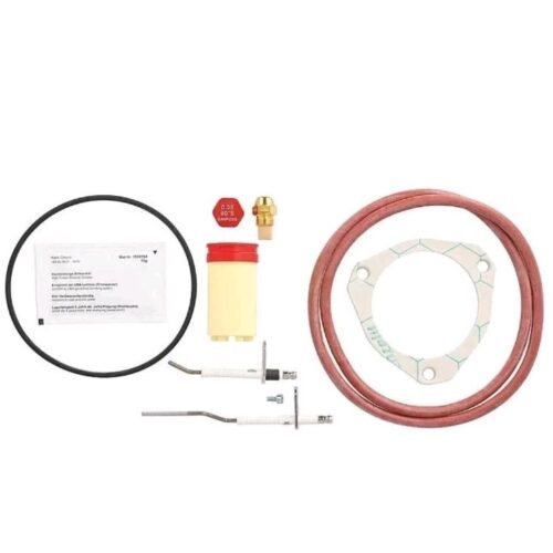 Wartungsset Wolf 8908624 COB-2-20 Zündelektrode Düse Ölfilter Dichtung