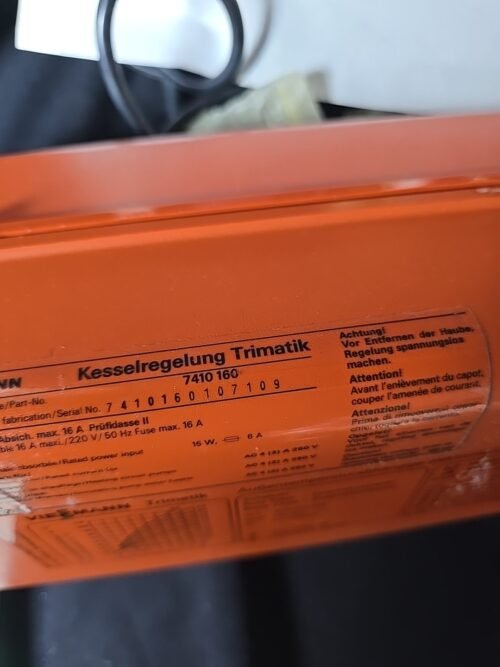 Viessmann Trimatik  7410160 Regelung Regler Garantie Schaltuhr – Bild 3
