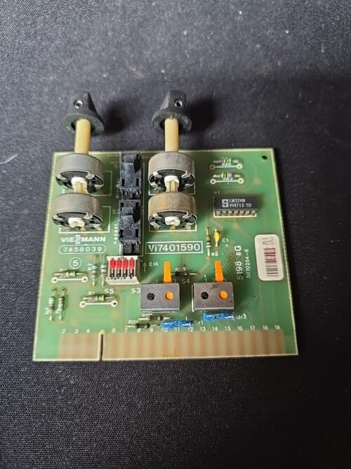 Viessmann Kesselregelung Tetramatik III  Vi 7458039 7401590  Sollwertplatine – Bild 2