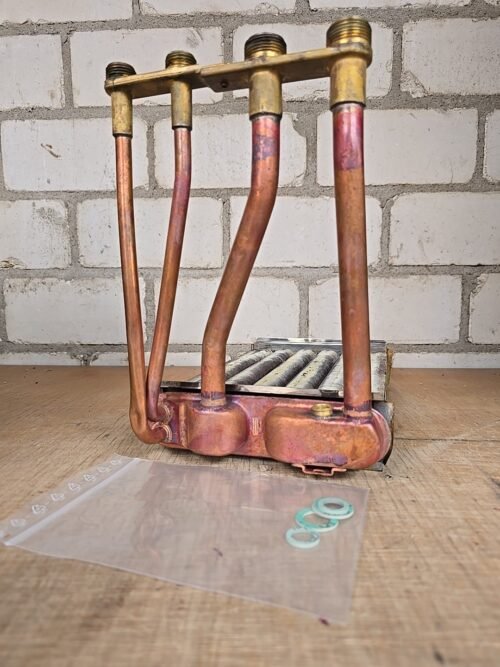 Junkers Wärmetauscher Wärmeblock ZWR 18 -5 KE/AE 87154063880 Garantie – Bild 4