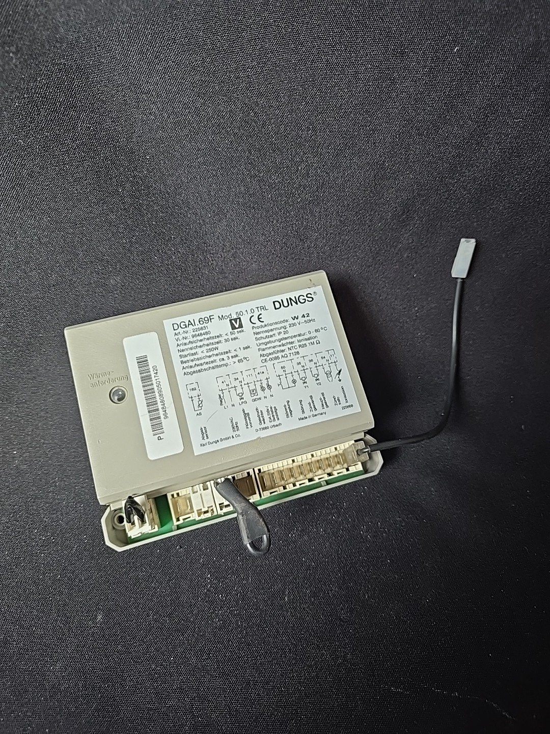 Dungs Steuergerät DGAI.69F 50.1.0 TRL Gasfeuerungsautomat / 225631 Cashb. 30€
